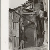 Entrance to Mexican house, Crystal City, Texas