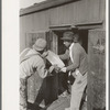 Icing refrigerator car, La Pryor, Texas