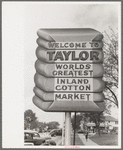 Symbol of cotton, Taylor, Texas