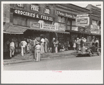 Street scene, San Augustine, Texas