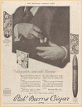 Advertising image for Robert Burns cigars