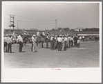 Watching polo match, Abilene, Texas