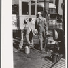 Oilers at streetcar terminal, Oklahoma City, Oklahoma