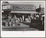 Activity at grocery store, Muskogee, Oklahoma