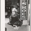 Display in front of shoe store, Muskogee, Oklahoma