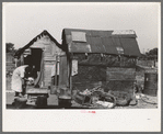 Home of family in May's Avenue camp, Oklahoma City, Oklahoma