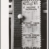 Timetable of interurban terminal, Oklahoma City, Oklahoma