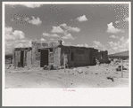 Abandoned roadside stand on U.S. 85 near Hatch, New Mexico