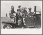 Farm children, Sheridan County, Kansas