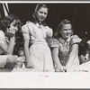 Girls at 4-H Club fair, Cimarron, Kansas