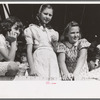 Girls at 4-H Club fair, Cimarron, Kansas