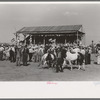 Tightrope performers at 4-H Club fair, Cimarron, Kansas