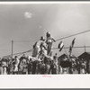 Tightrope performers at 4-H Club fair, Cimarron, Kansas