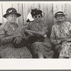 Women at 4-H Club fair, Cimarron, Kansas