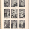 Publicity photographs of actors in various roles