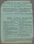 Cover of published version of toy theatre script Black-Eyed Susan in The Model Theatre, No. 6