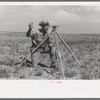 F.S.A. client running a line with transit. This is a new way of working off grants better than the direct gift to the client. Gray County, Kansas