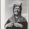 Old Spanish-American woman, Taos County, New Mexico