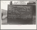 Bulletin board, Newton, N.J
