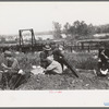 Railroad workers eating lunch, Windsor Locks, Connecticut