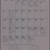 Production calendar noting key deadlines prior to The Phantom of the Opera's Broadway opening