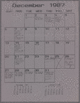 Production calendar noting key deadlines prior to The Phantom of the Opera's Broadway opening