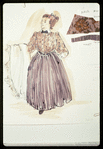 Photographs of costume designs by Florence Klotz for the original Broadway production of A Little Night Music