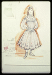 Photographs of costume designs by Florence Klotz for the original Broadway production of A Little Night Music
