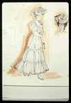 Photographs of costume designs by Florence Klotz for the original Broadway production of A Little Night Music