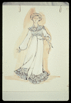 Photographs of costume designs by Florence Klotz for the original Broadway production of A Little Night Music