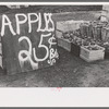 Apples for sale at roadside stand near Berlin, Conn