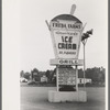 Ice cream advertising near Berlin, Connecticut