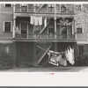 Rear of apartment house, Meriden, Conn