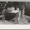 Farmer's wagon in town, Bradford, Vermont