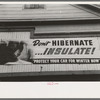 Sign on garage, Windsor Locks, Conn