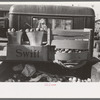 Truck loaded with apples, Jacksonville, Texas