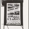 Sign in front of post office, Taylor, Texas