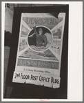 Sign in front of post office, Taylor, Texas