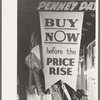 Sign in national chain store, Taylor, Texas