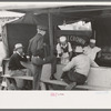 Activity at a soft drink and hamburger stand, Gonzales, Texas