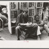 White and Negro bootblacks in Market Square, Waco, Texas