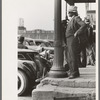 Street corner in market square, Waco, Texas