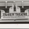 Sign above moving picture theater. Waco, Texas