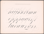 New Spencerian compendium of penmanship