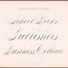 New Spencerian compendium of penmanship