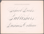 New Spencerian compendium of penmanship
