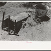 Chicken coop of agricultural day laborer near Webber Falls, Muskogee County, Oklahoma