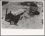 Chicken coop of agricultural day laborer near Webber Falls, Muskogee County, Oklahoma