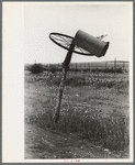 Mail box of Oklahoma tenant farmer near Hydro, Oklahoma