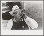 Farmer in town, Frederick, Oklahoma
